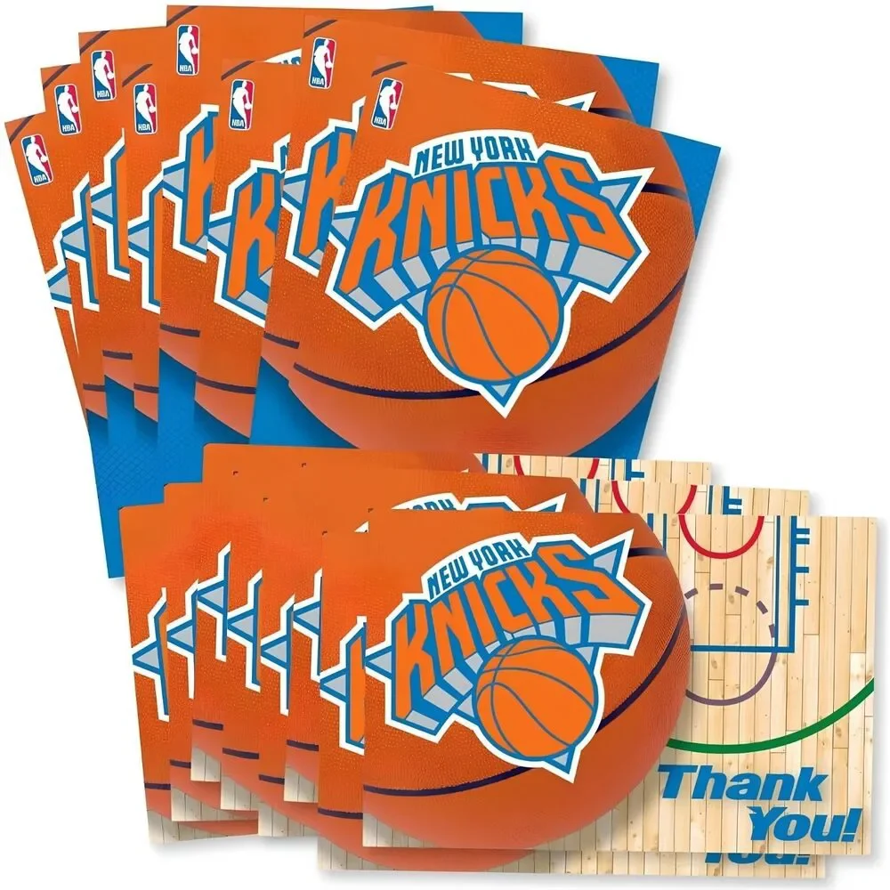 NBA New York Knicks Invitation & Thank You Cards (3.88